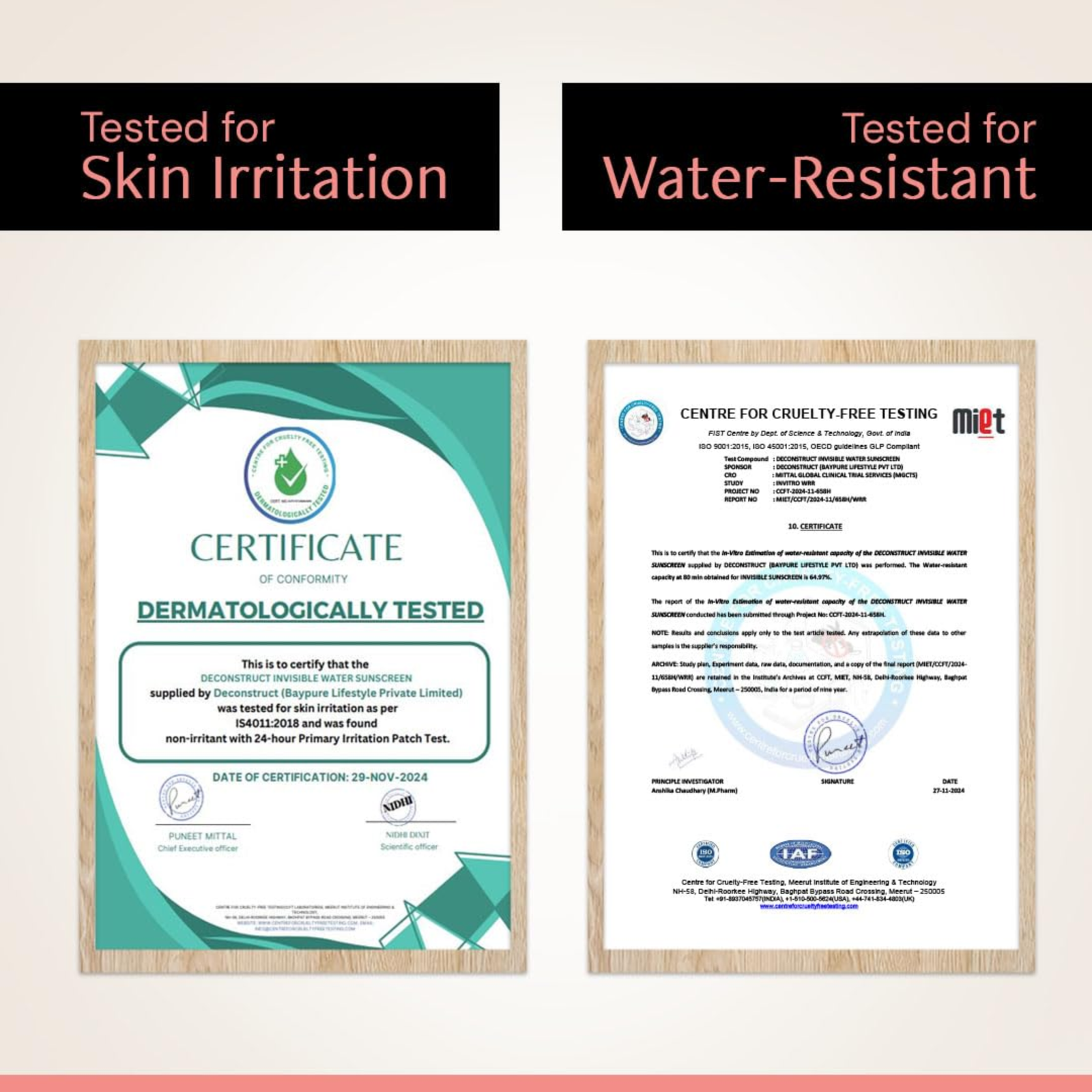 Deconstruct Invisible Water Sunscreen - Image 2