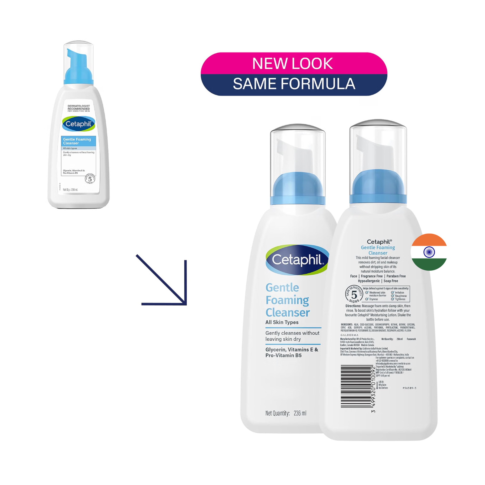 Cetaphil Gentle Foaming Cleanser - Image 3