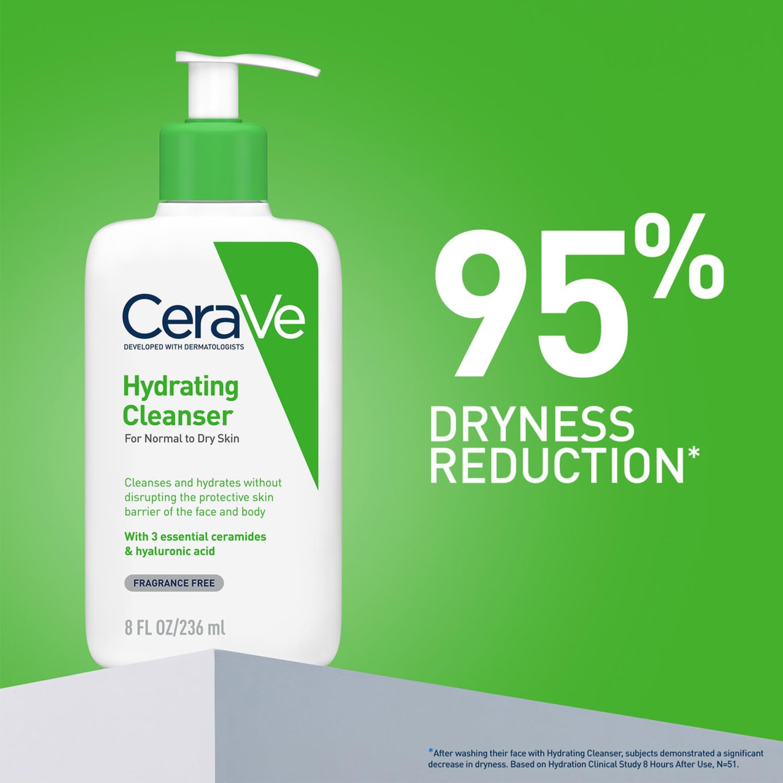 CeraVe Hydrating Cleanser for Normal to Dry Skin - Image 4