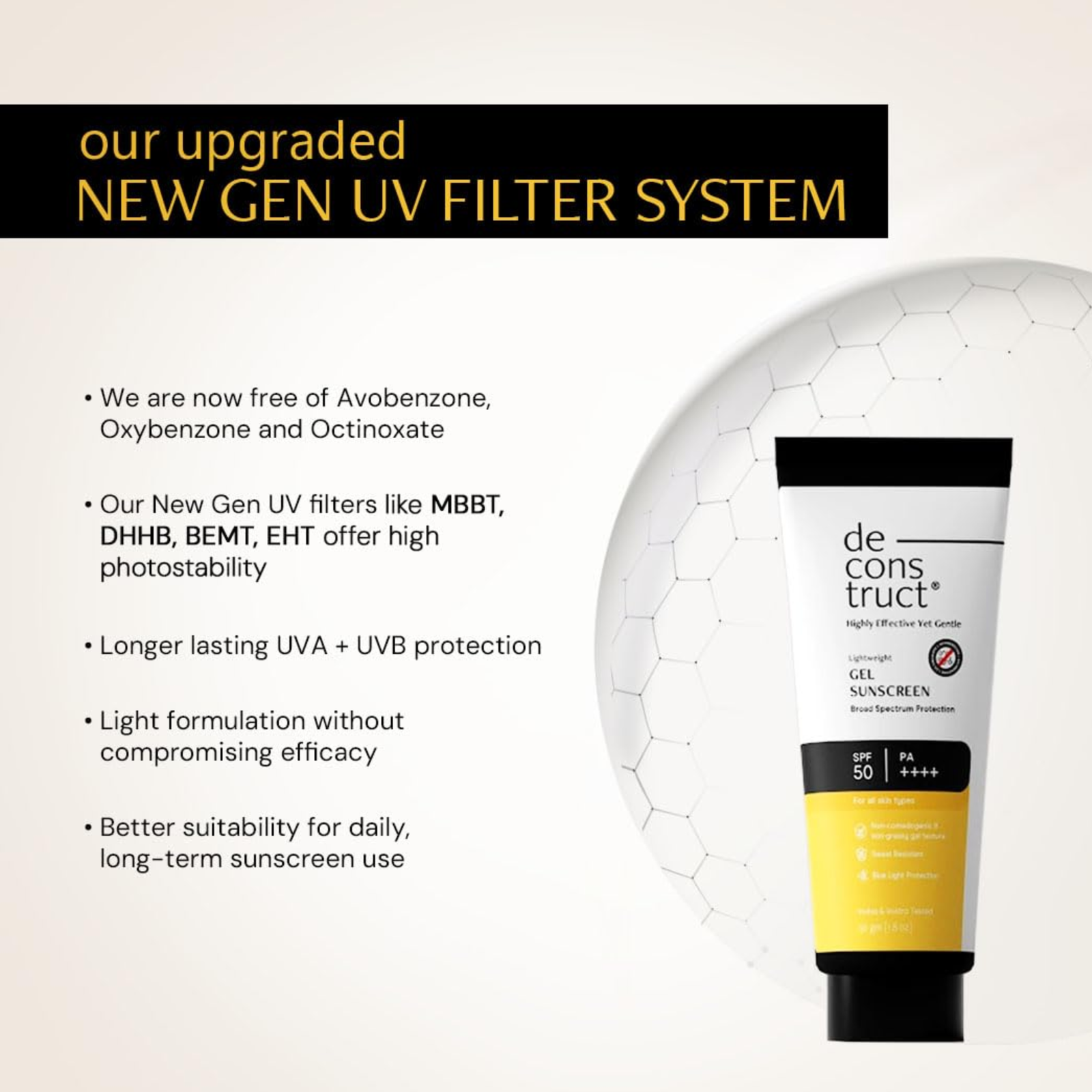 Deconstruct Gel Sunscreen - Image 4