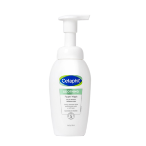 Cetaphil Soothing Foam Face Wash for Sensitive Skin