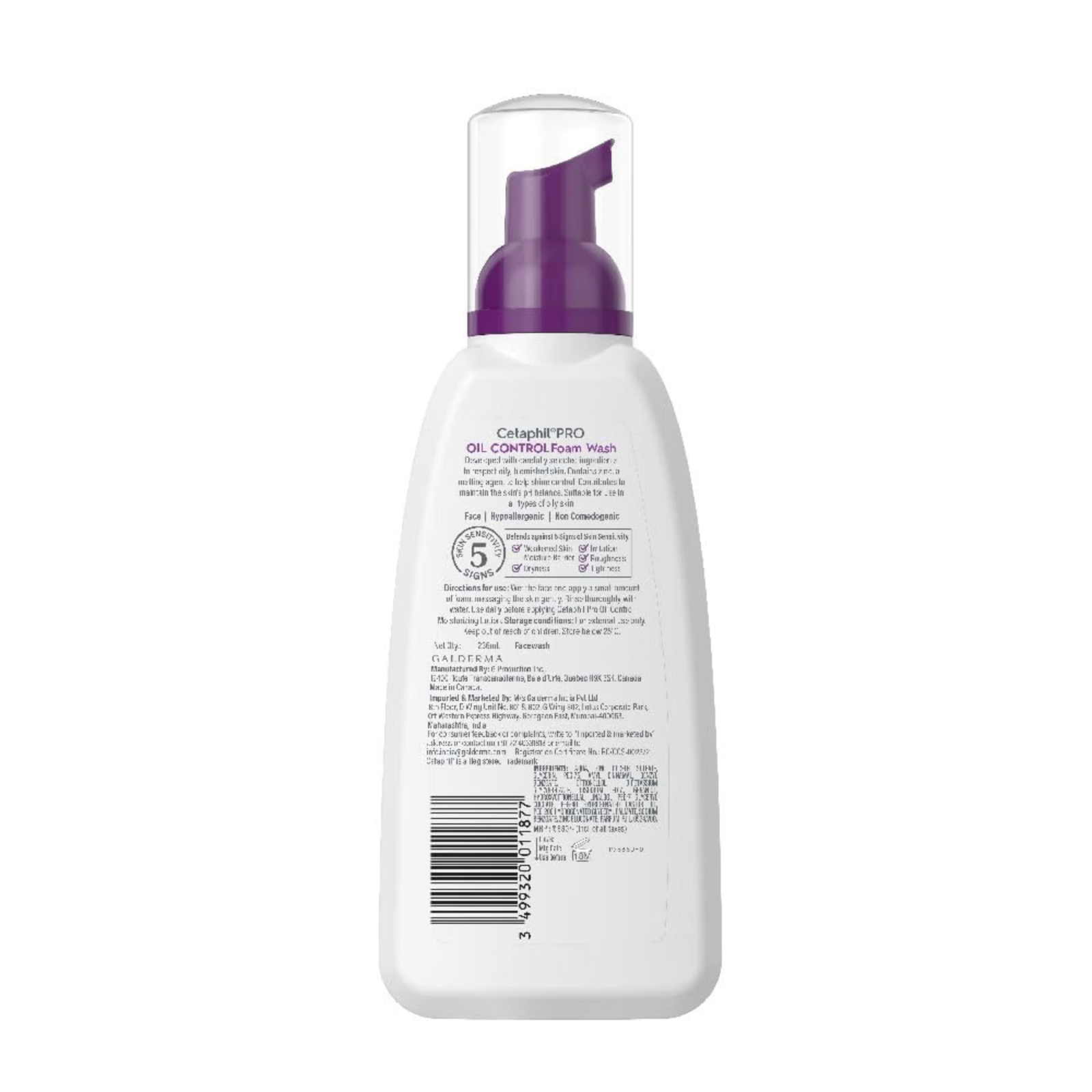 Cetaphil PRO Oil Control Foam Wash for Oily & Acne-Prone Skin - Image 2