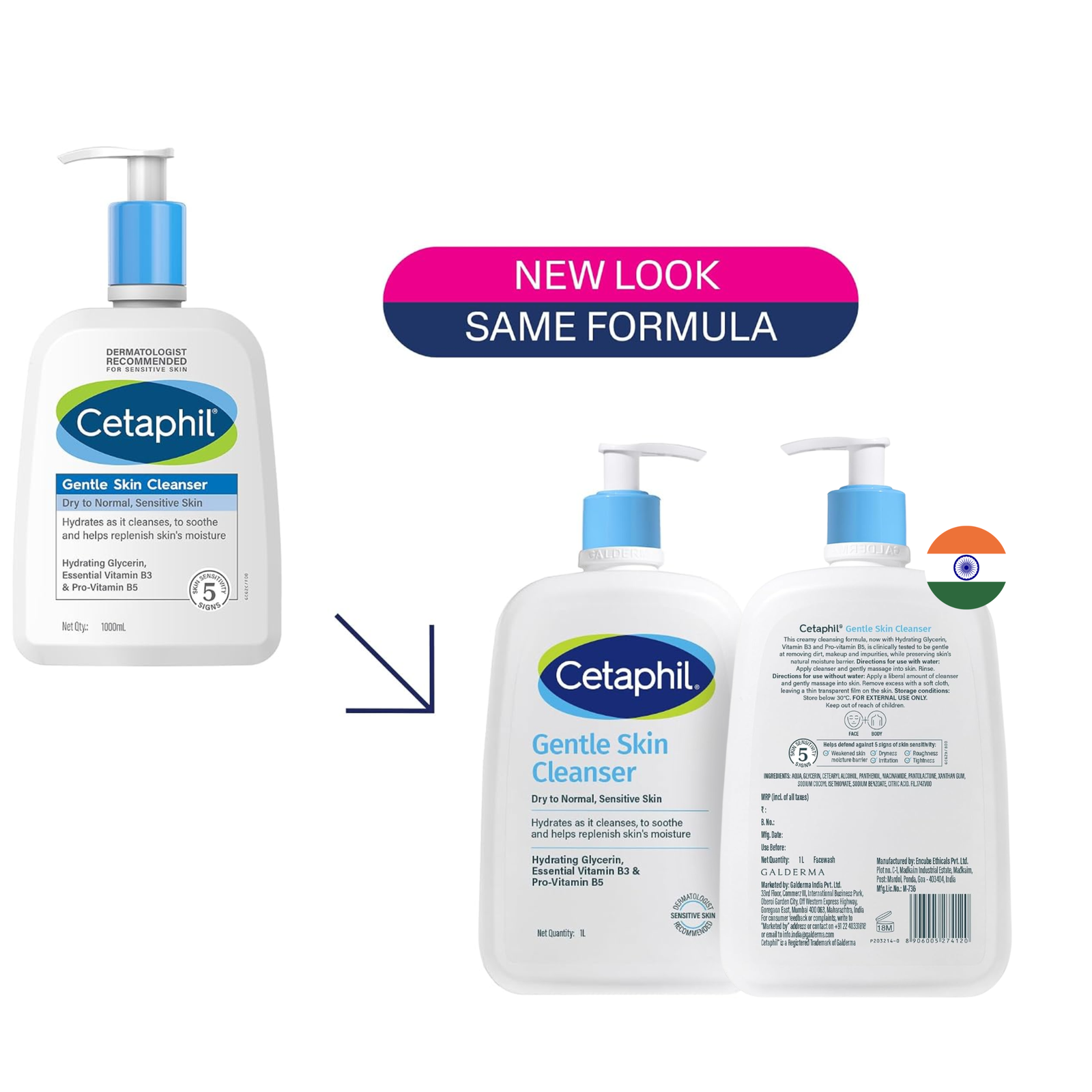 Cetaphil Gentle Skin Cleanser for Dry to Normal Sensitive Skin - Image 4