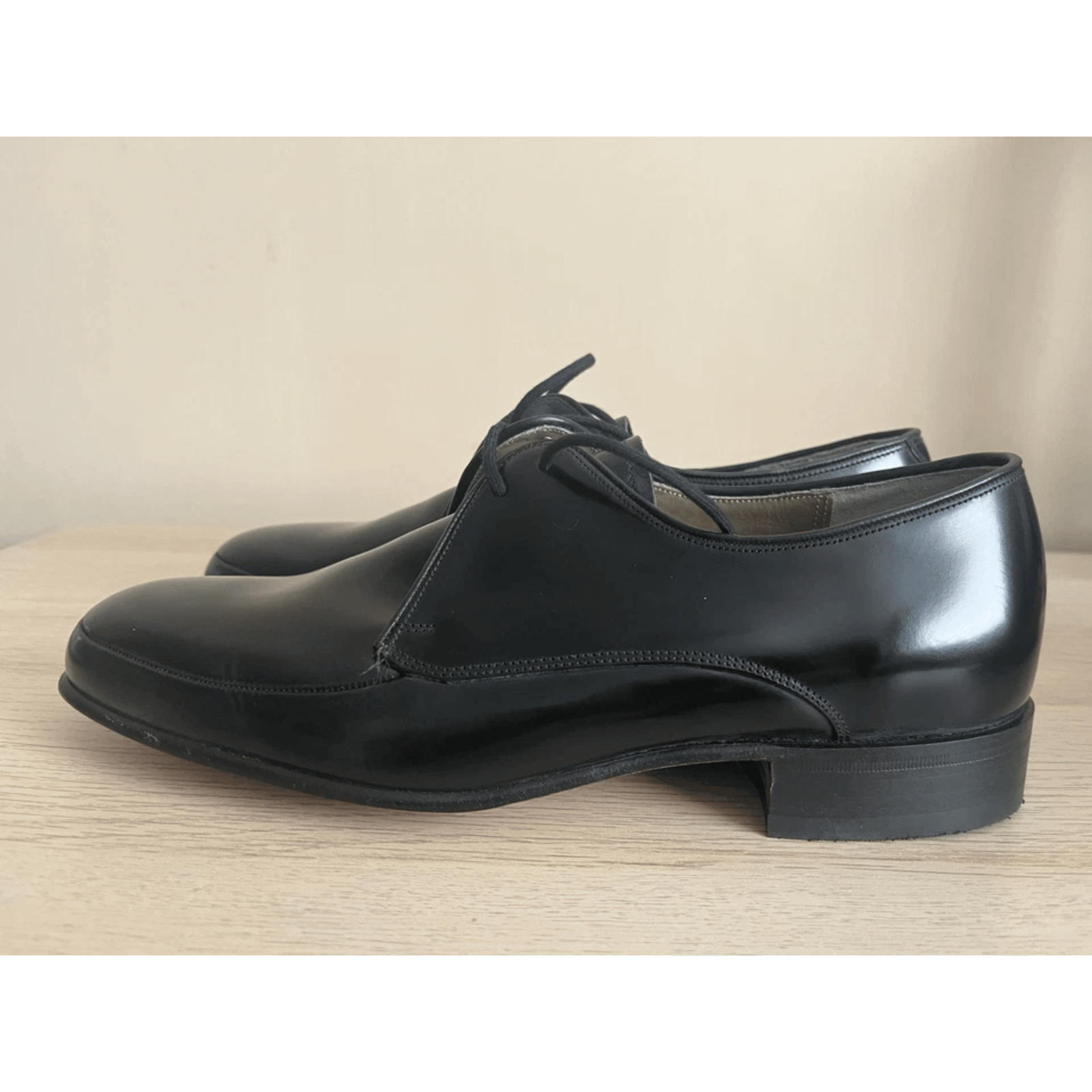 Barker Chesham Men’s Black High-Shine Leather Formal Shoe - Image 5