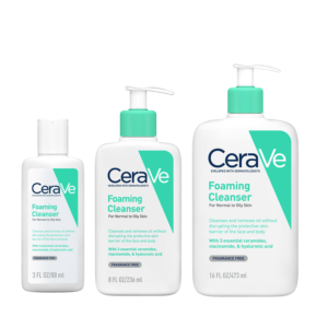 CeraVe Foaming Cleanser for Normal to Oily Skin