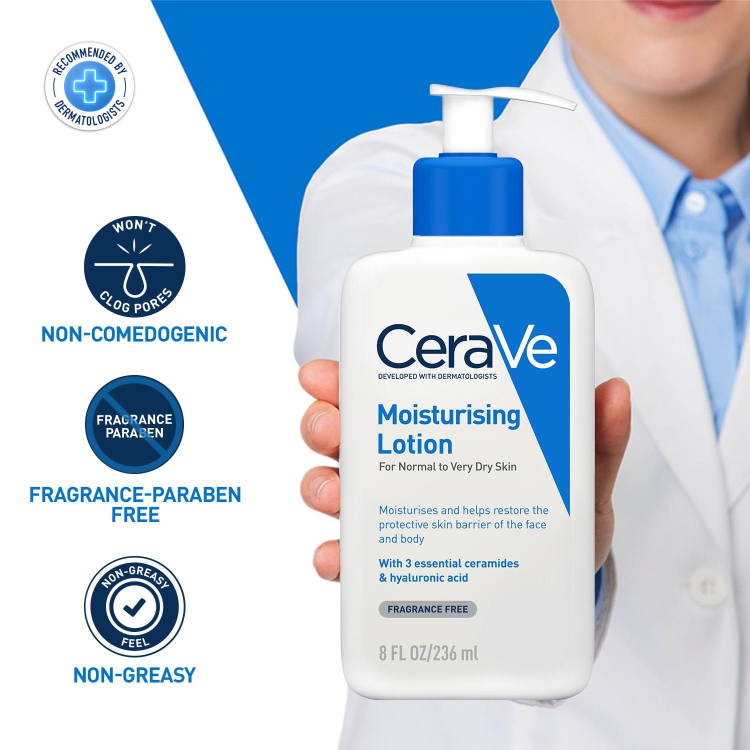 CeraVe Moisturizing Lotion for Normal to Dry Skin - Image 3
